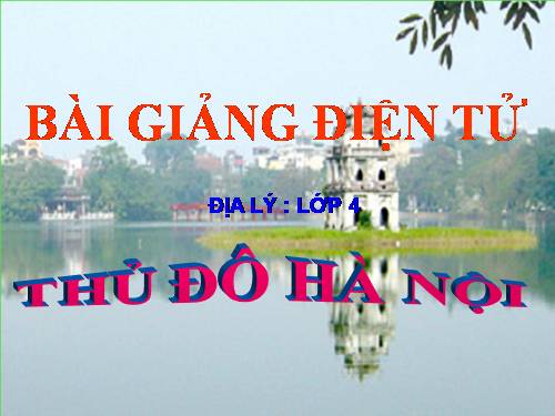 Bài 15. Thủ đô Hà Nội