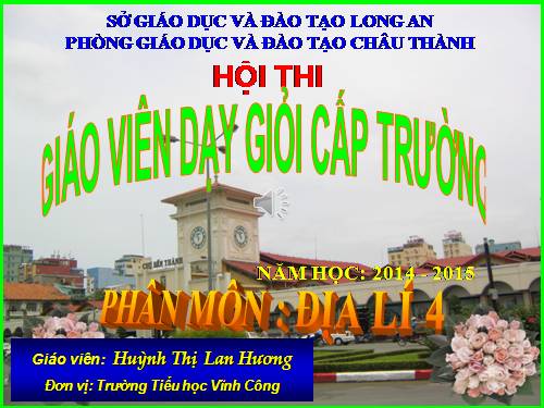 Bài 21. Thành phố Hồ Chí Minh