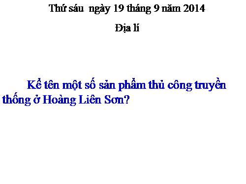 Bài 4. Trung du Bắc Bộ