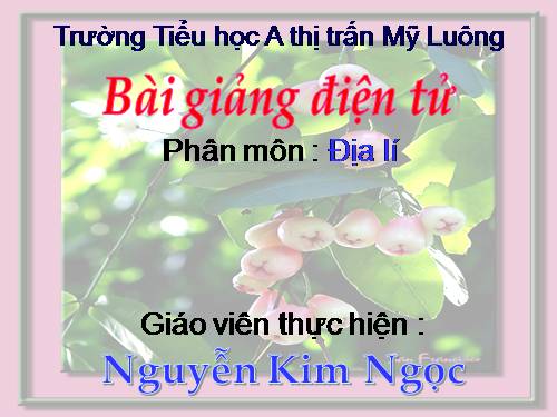 Bài 4. Trung du Bắc Bộ