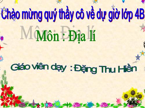 Bài 9. Thành phố Đà Lạt