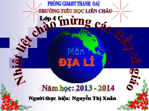 dia li 4 nghe truyen thong