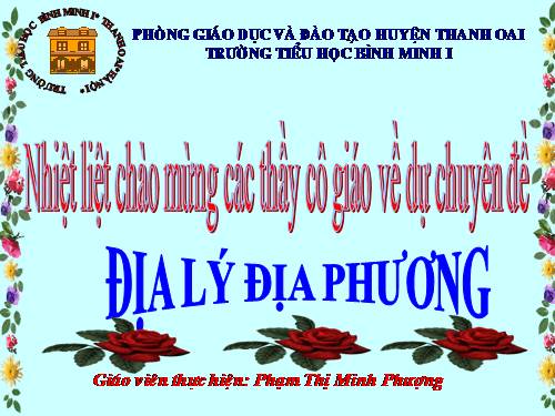 Địa lí địa phương