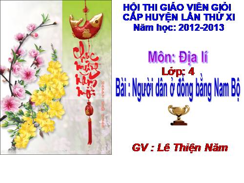 Bài 18. Người dân ở đồng bằng Nam Bộ