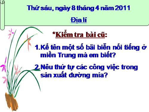 Bài 27. Thành phố Huế