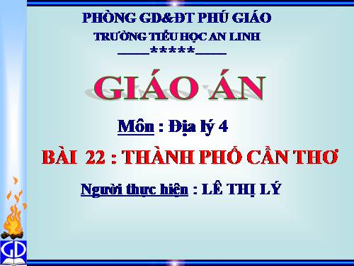 Bài 22. Thành phố Cần Thơ