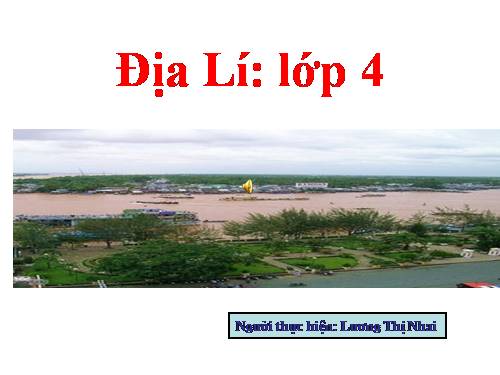 Bài 17. Đồng bằng Nam Bộ