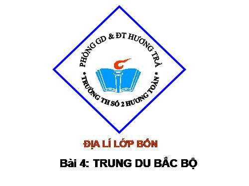 Bài 4. Trung du Bắc Bộ