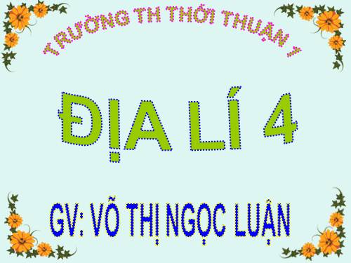 Bài 4. Trung du Bắc Bộ