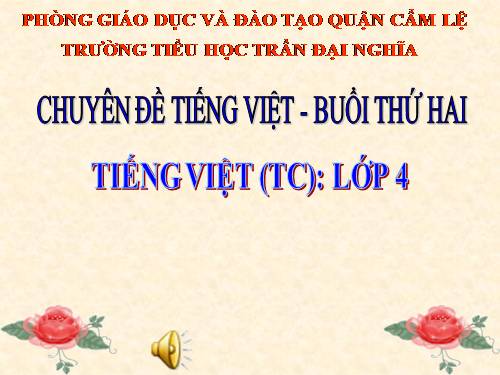 chuyên đề buổi chiều