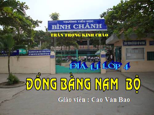 Bài 17. Đồng bằng Nam Bộ