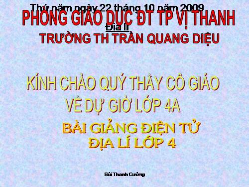 Bài 9. Thành phố Đà Lạt