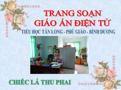 MẪU GIÁO ÁN ĐIỆN TỬ