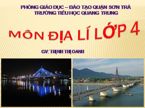 Bài 28. Thành phố Đà Nẵng