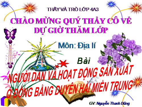 Bài 25-26. Người dân và hoạt động sản xuất ở đồng bằng duyên hải miền Trung