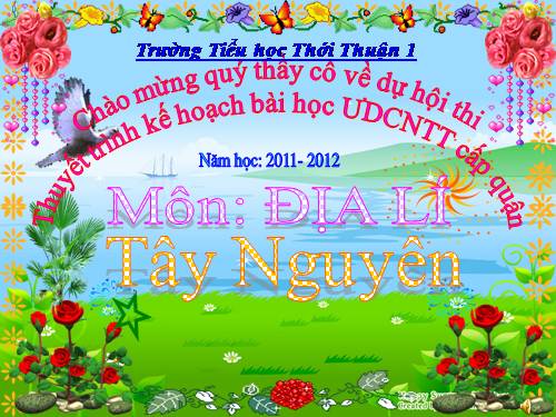 Bài 5. Tây Nguyên