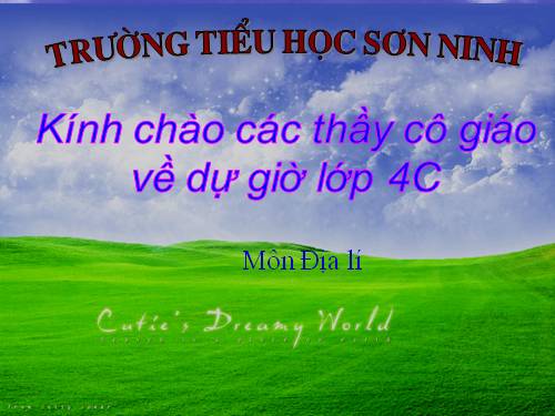 Bài 4. Trung du Bắc Bộ