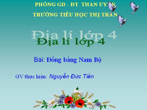 Bài 17. Đồng bằng Nam Bộ