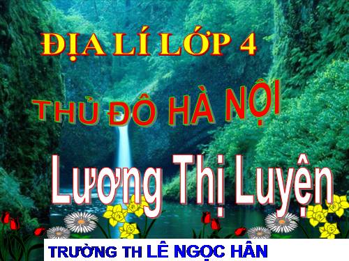 Bài 15. Thủ đô Hà Nội