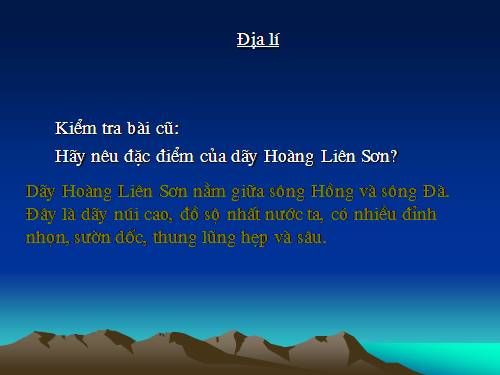 Bài 2. Một số dân tộc ở Hoàng Liên Sơn