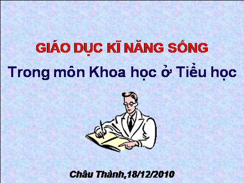 Kỹ năng sống Khoa học