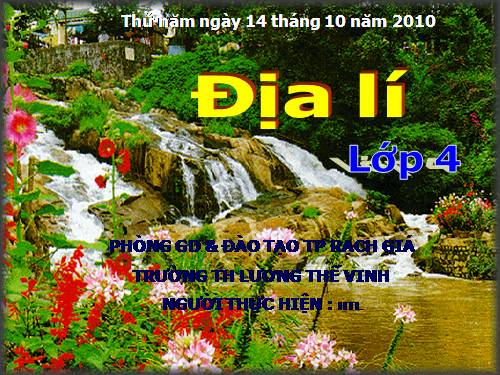 Bài 9. Thành phố Đà Lạt