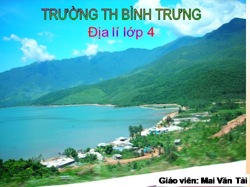 Bài 24. Dải đồng bằng duyên hải miền Trung