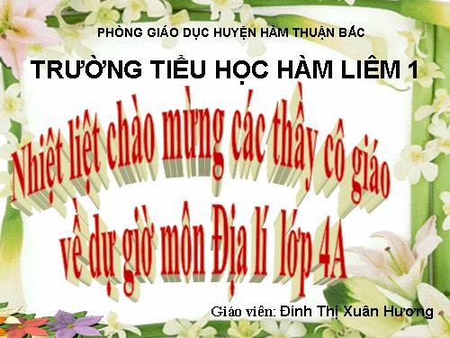 Bài 24. Dải đồng bằng duyên hải miền Trung