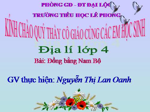 Bài 17. Đồng bằng Nam Bộ