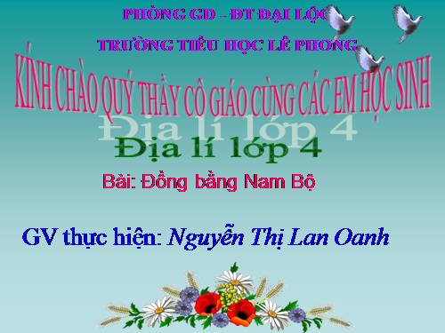 Bài 17. Đồng bằng Nam Bộ