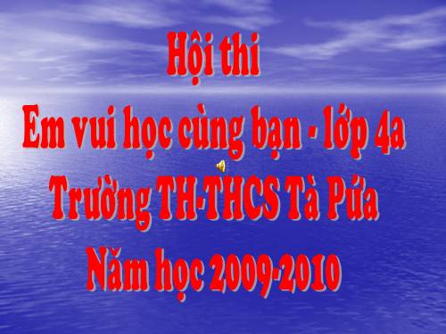 Vui học cùng bạn