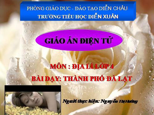 Bài 9. Thành phố Đà Lạt