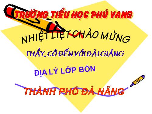 Bài 28. Thành phố Đà Nẵng