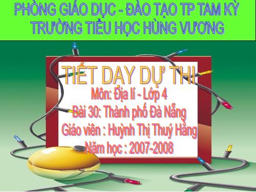 Bài 28. Thành phố Đà Nẵng