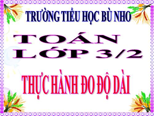 Thực hành đo độ dài