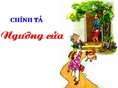 Tuần 8. Ngưỡng cửa