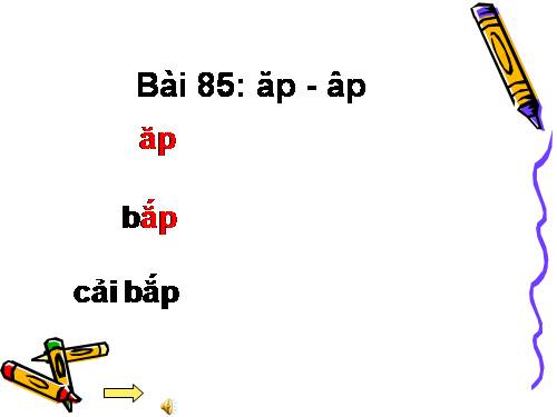 Bài 85. ăp, âp