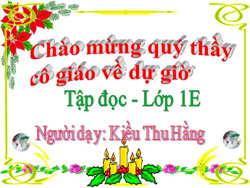 tiếng việt lớp 1