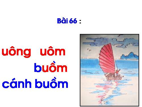 Bài 66. uôm, ươm