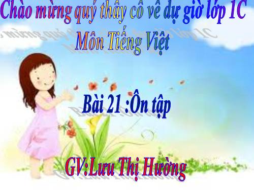 Bài 11. Ôn tập