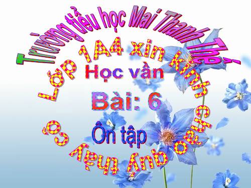 Bài 16. Ôn tập