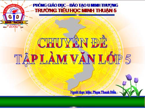 CHUYÊN ĐỀ TẬP LÀM VĂN TẢ CẢNH LỚP 5.rar