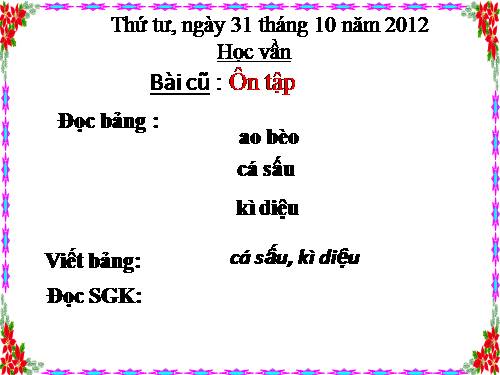 Bài 44. on, an