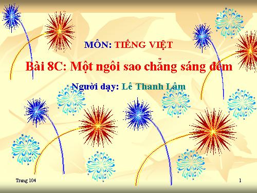 Một ngôi sao chẳng sáng đêm