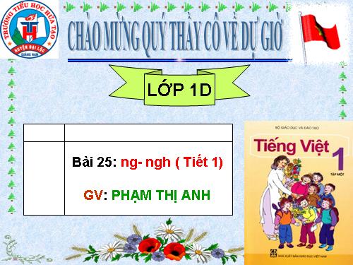 Bài 25. ng, ngh