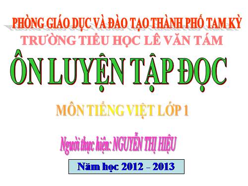 Bài 11. Ôn tập