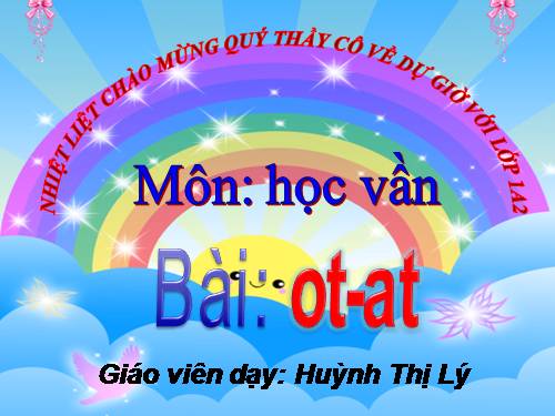 Bài 68. ot, at