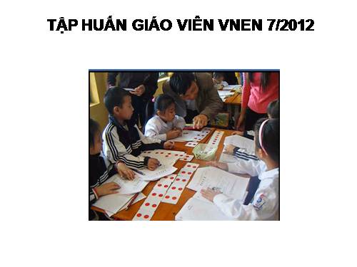 tạp huấn dự san vnen