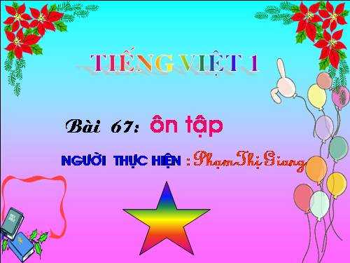 Bài 67. Ôn tập