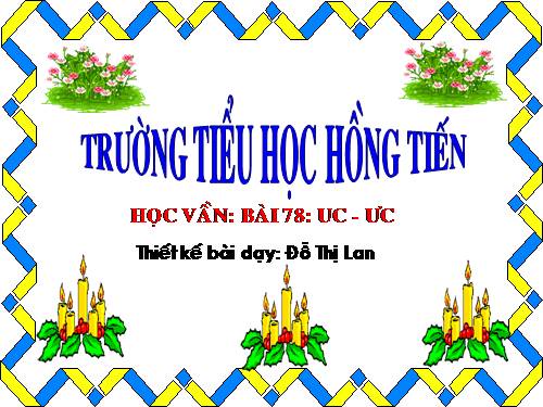 Bài 78. uc, ưc